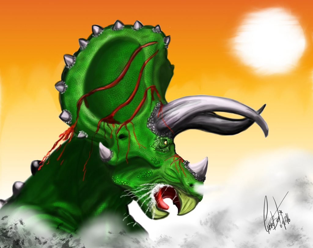 Paleoarte! Os dinossauros voltam a vida em traços.